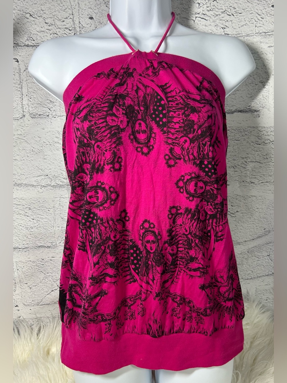 🦄 Designer L.A.M.B. Henna Halter Top🔥😍